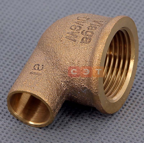 Угол-пайка с внутренней резьбой  15 х 3/4" (модель 94090G )
